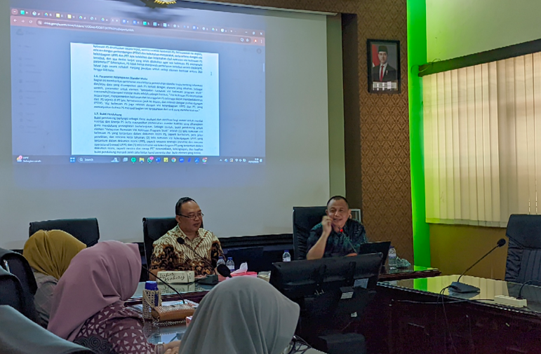 PLB UM Adakan Pendampingan Akreditasi Bersama Prof. Dr. Hermanto, M.Pd: Perkuat Mutu Pengelolaan Program Studi Menuju Standar Nasional