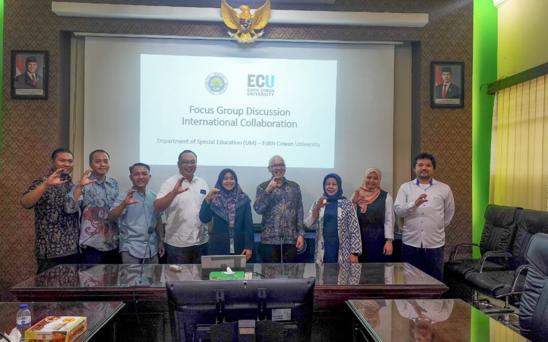 Departemen Pendidikan Khusus UM Rintis Kemitraan Global dengan Edith Cowan University untuk Pengembangan Teknologi Asistif dan Pendidikan Inklusif
